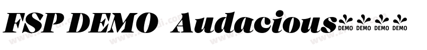 FSP DEMO   Audacious字体转换